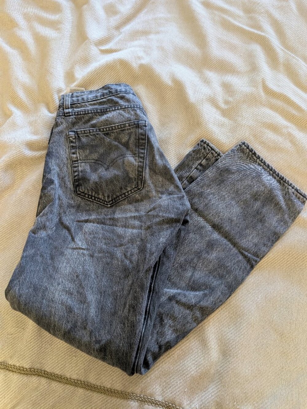 Acid Washed Levis Jeans